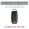 TPU Key Fob Cover for Nissan Rogue Kicks Pathfinder Qashqai J12 Ariya Altima Premium 5 Buttons Soft Key Case Holder Accessories