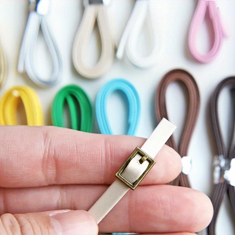 Rankdarbiai Siuvimo reikmenys 5 mm mini sagtelės Žiedai diržams Lėlių drabužių siuvimui Rankdarbių reikmenys