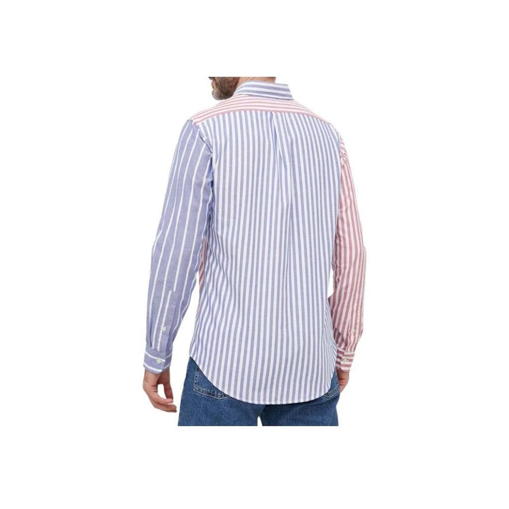 Polo Ralph Lauren Logo Gestreift Color Blocked Poloshirt Herren Hemden Mehrfarbig 710914021-001