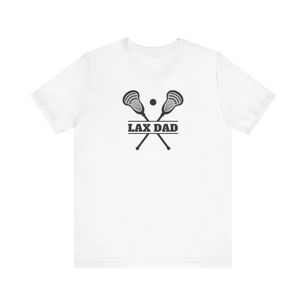 Lax Dad Premium Short Sleeve Tee - Lacrosse Dad Gift, Father's Day Tee