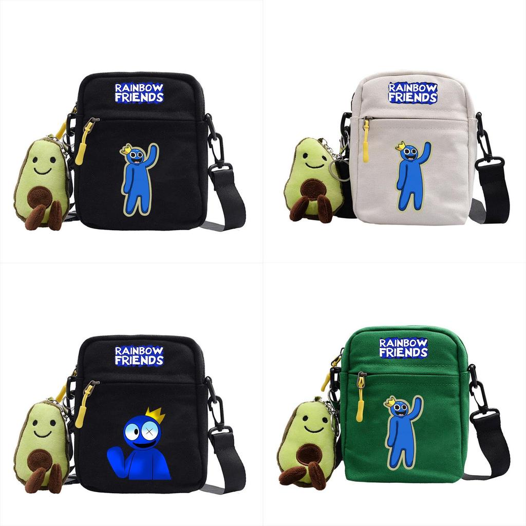 Cute Roblox Rainbow Friends Shoulder Bag For Kids Lightweight And Durable
