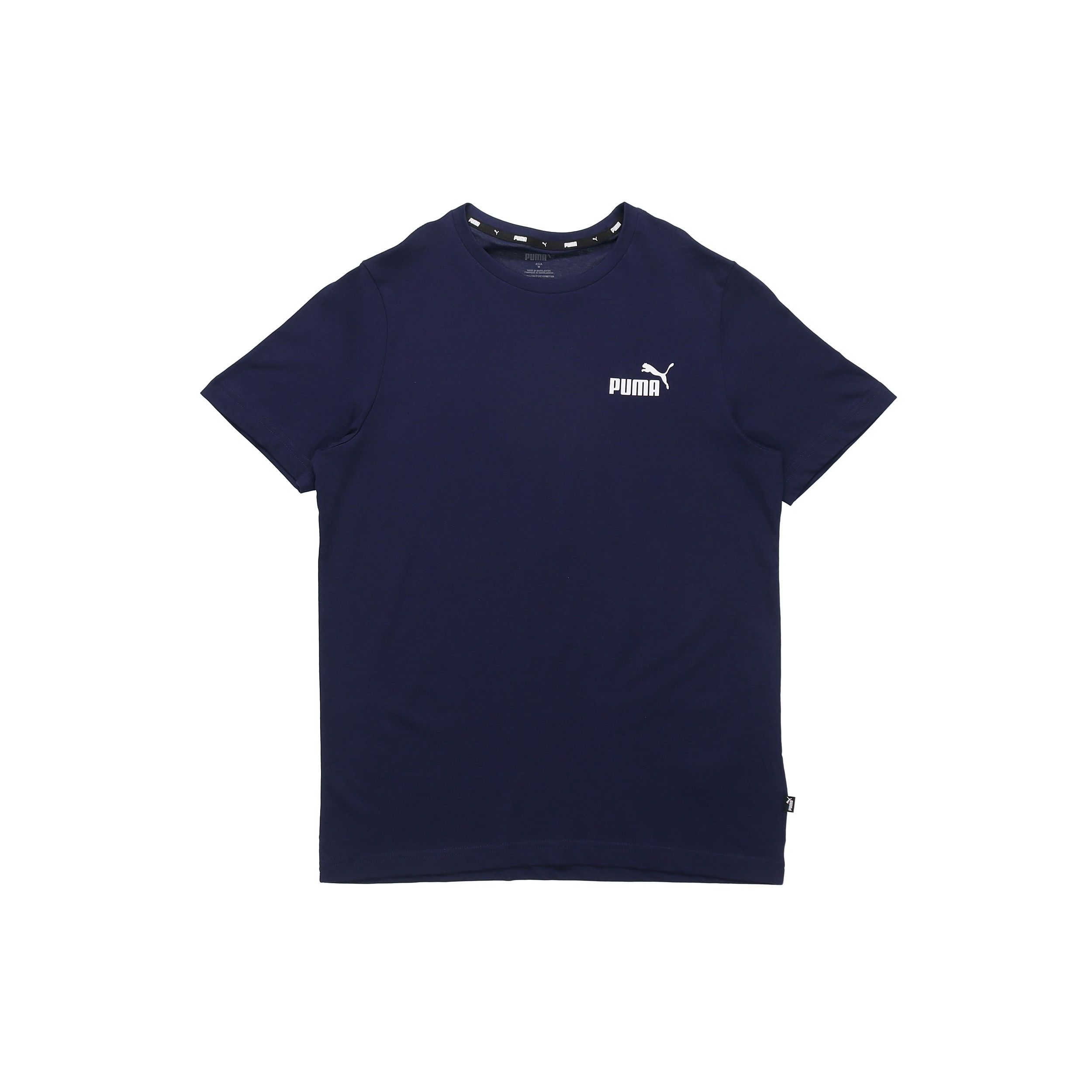 

Puma Sport Дышащая повседневная футболка с круглым вырезом и короткими рукавами, мужские топы, темно-синие 589041-06