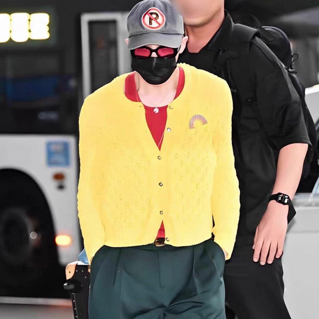 БУ G-DRAGON Jiyong Желтый Кардиган BIGBANG 18290₽