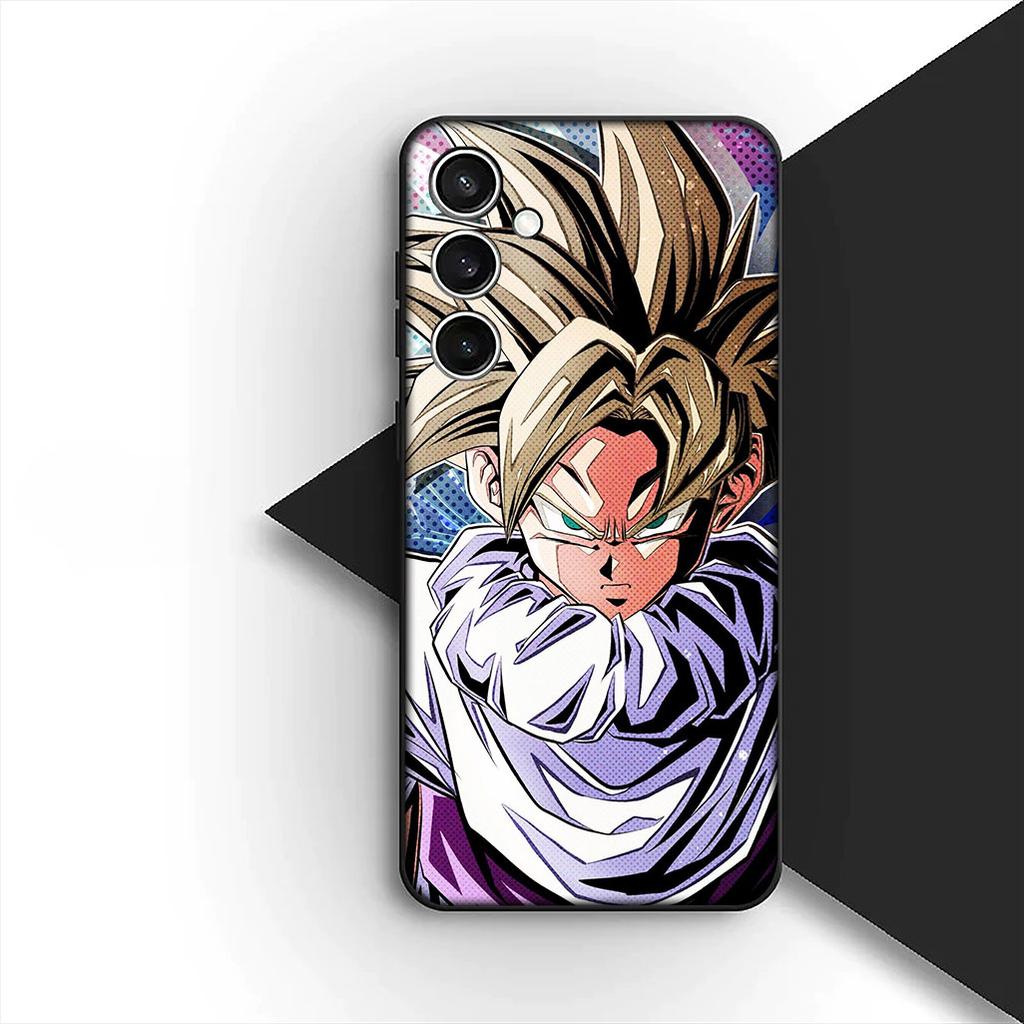 Cover for Samsung Galaxy S20 S22 S21 FE Ultra Plus A07 A17 A15 A16 A25 A57 A37 Phone Case Anime Son Gohan Dragon Gokus Ball