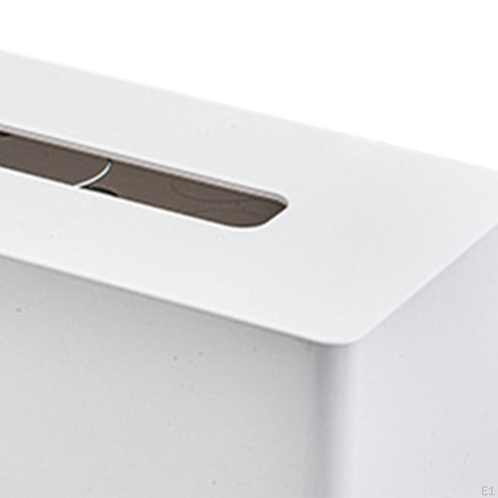 Tissue Box Holder Napkin Storage Modern Facial for Office Restaurant Bathroom