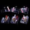 Minimalist Clear Acrylic Pen Holder Desk Organizer Writing Tool Display Stand