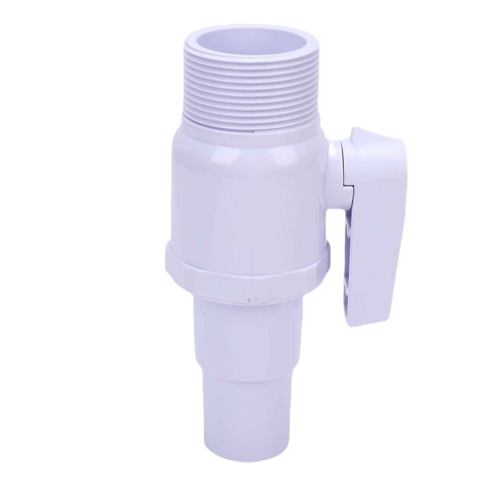 Sonoff 2 Unisex Kids Pool Filter 2 Way Ball Valve Fit For Hayward Filter 1.5In Mipx1.5in 1.25In 2 Way Pool Shut Off Valve