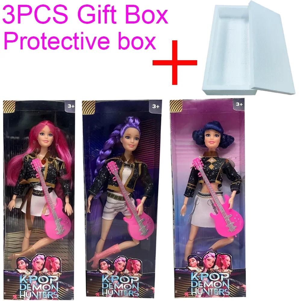 Korėjietiško Bangos Merginų Grupė K-POP Raganų Medžioklės Lėlė Rumi Mira Zoey Žaislas Vinilinė Lėlė Kalėdos Vaikų Gimtadienio Dovana