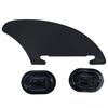 Kayaks Binario Pinna Tracciamento Punto di Montaggio Pinna Nero Watersheds Tavola Kayaks Pinna Integrata Kayak Gonfiabili Pinna di Ricambio
