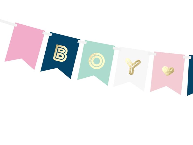 Baner Na Baby Shower Boy Or Girl  1 Szt.