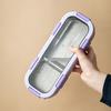 Simple Single-layer Lunch Box Microwave Heating Plastic Sealed Bento Portable Set Cutlery School Office Food Storage Container