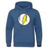 The BIG BANG Theory Pánské mikiny Lightning Print Muži Mikina Móda Ležérní Oblečení Volné Oversize Pulovr Mikina pro muže