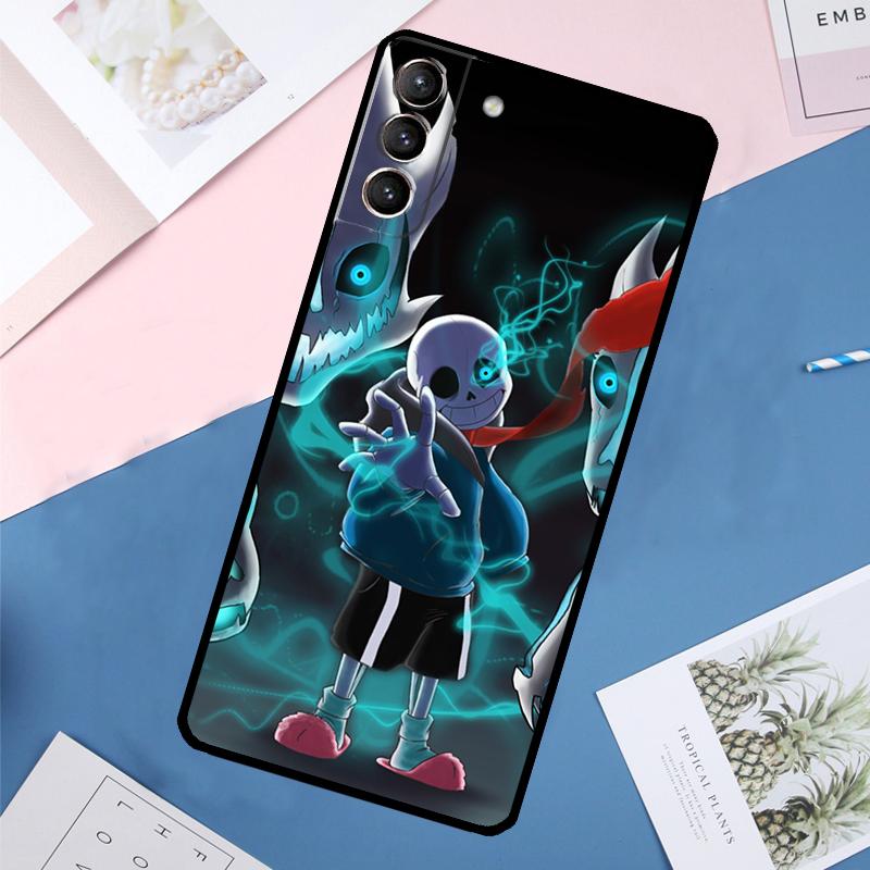 Undertale Sans Case For Samsung Galaxy S23 S22 S24 Ultra Note 20 S20 S21 FE S9 S10 Note 10 Plus Back Cover