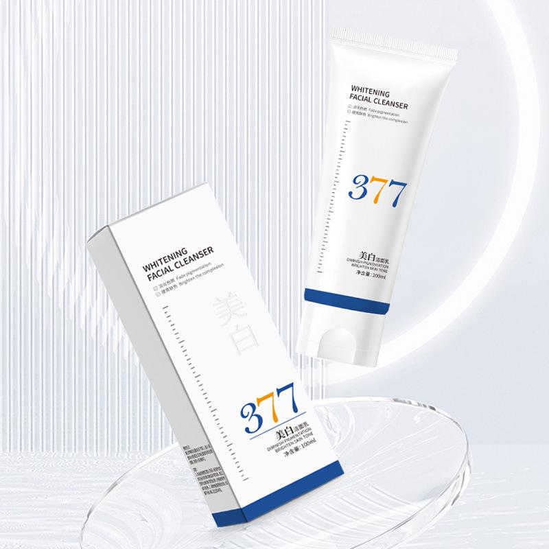 Hanako Dew 377 Women's Whitening Cleanser: Deep Clean, Fade Spots, Brighten Skin.