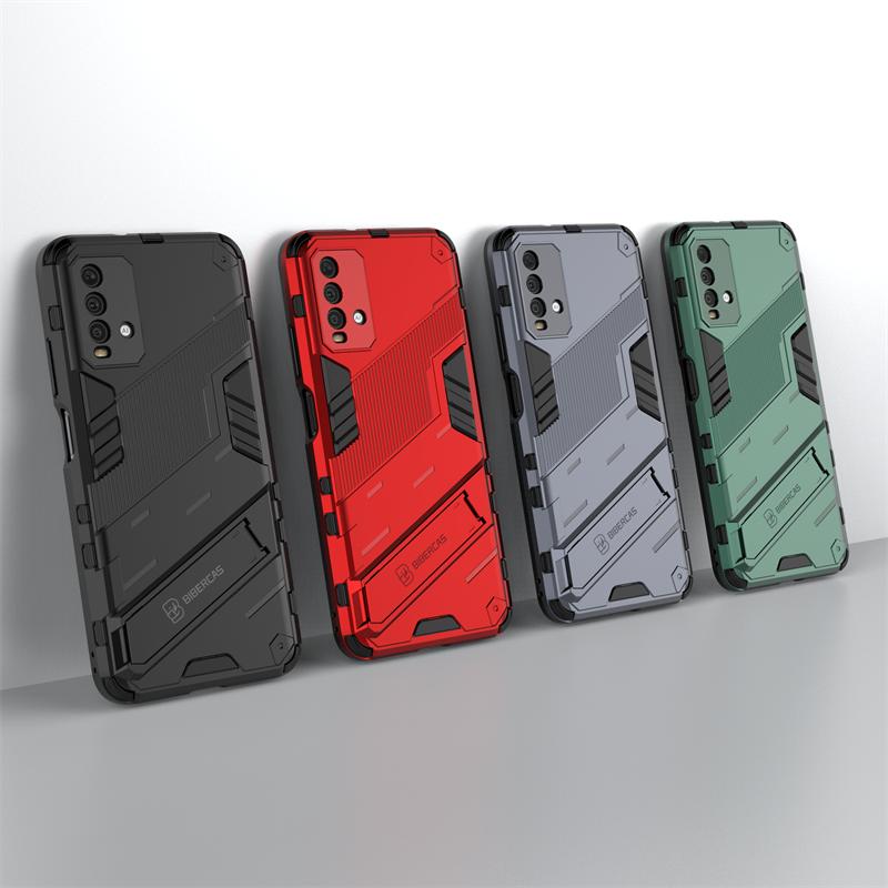 For Xiaomi Redmi 9T Case Car Kickstand Holder Magnetic Phone Case For Redmi9T 9 T M2010 J19SY 6.53 Shockproof Armor Back Cover