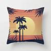 45X45CM Summer Beach Charming Landscape Pillowcase Palm Tree Plant  Bed Sofa Car Cushion Cover Home Decoration