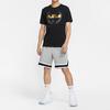 Nike Dri-FIT LeBron Logo Round Neck Quick Dry Basketball Sports Short Sleeve Black Men's CV2048-010