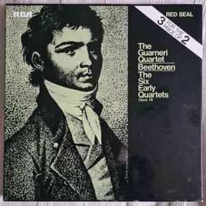 

LP Record LUDWIG VAN BEETHOVEN - GUARNERI QUA - The Six Early Quartets SRS3003 RCA Red Seal UK Classical Used