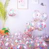 12inch 10pcs Ice Cream Balloons Birthday Wedding Party Decoration Long Strips Paper Confetti Latex Ballons Baby Shower Sprinkles