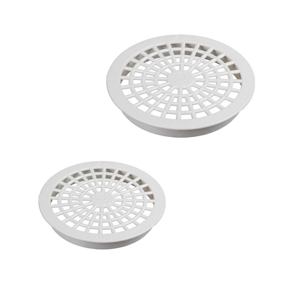 Outdoor Plastic Roof Floor Drain Round Anti-blocking Rain Pipe Cap Gutter Leaf Trap Drainage Plumbing Fitting
