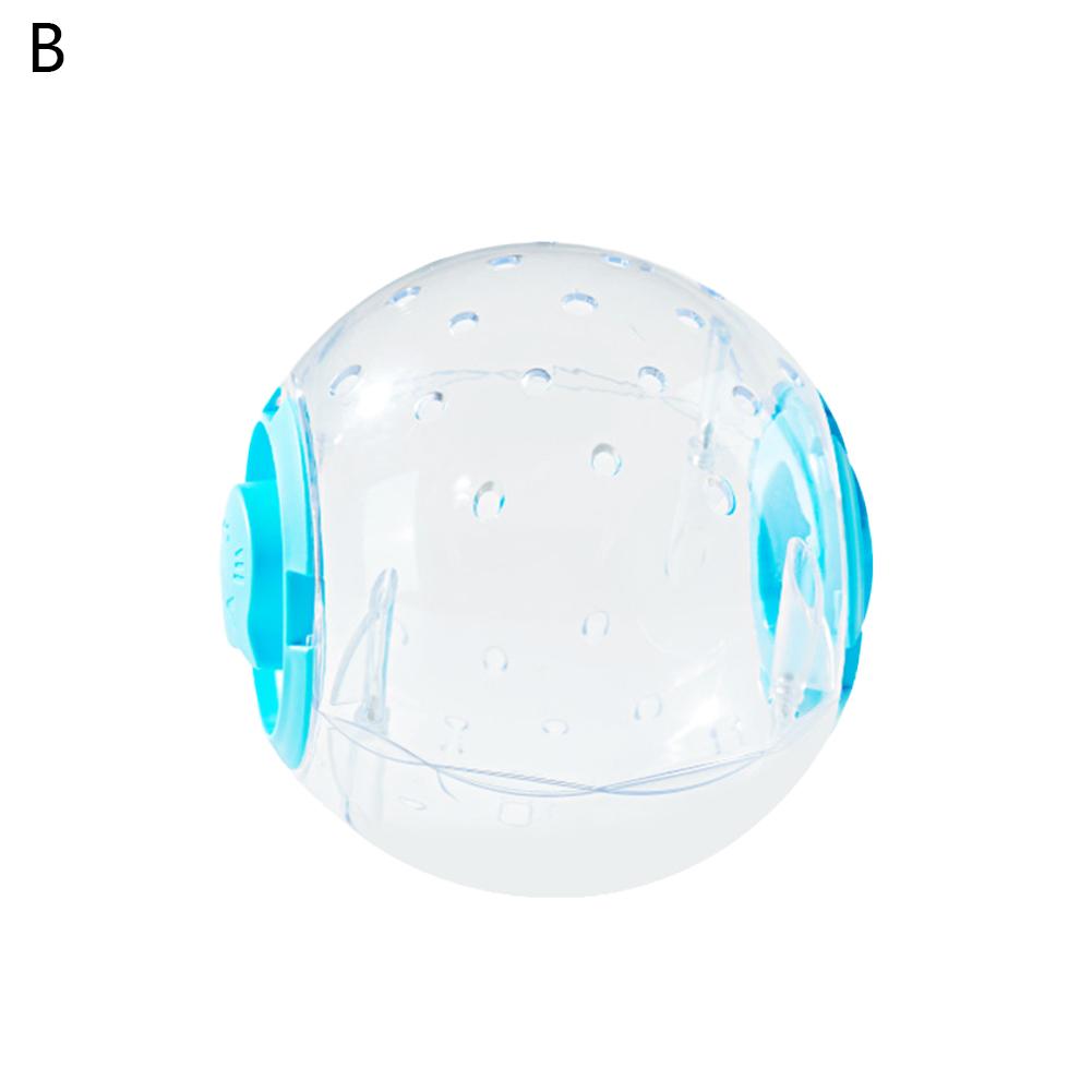 Hamster Running Ball Transparent Small Pet Mice Jogging Exercise Ventilation Rat Ball Pet Suppl J2F3