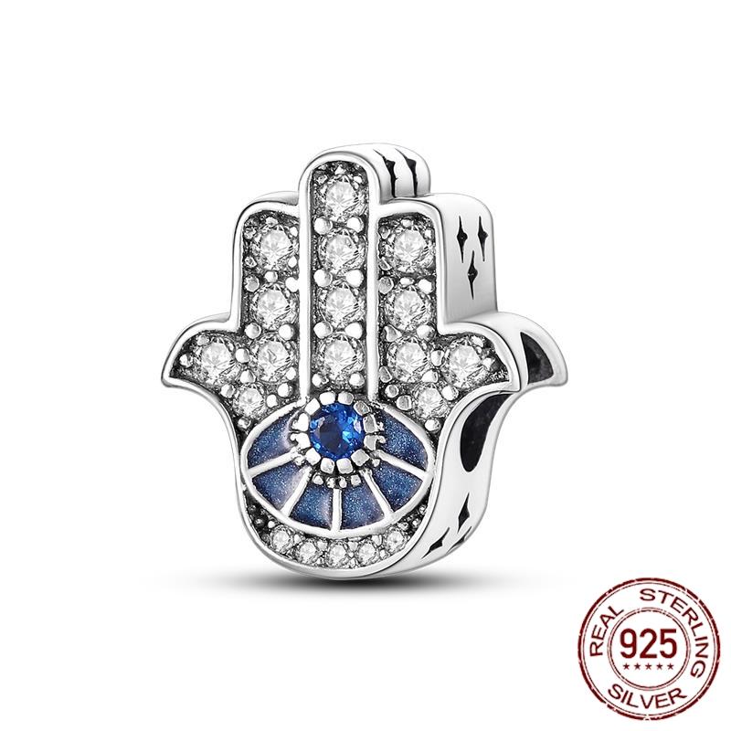 Mula Koppar Blå Resa Flygplan Berlocker Hänge Pärlor Passar Originalpan Armband Smycken För Kvinnor Diy Gåva