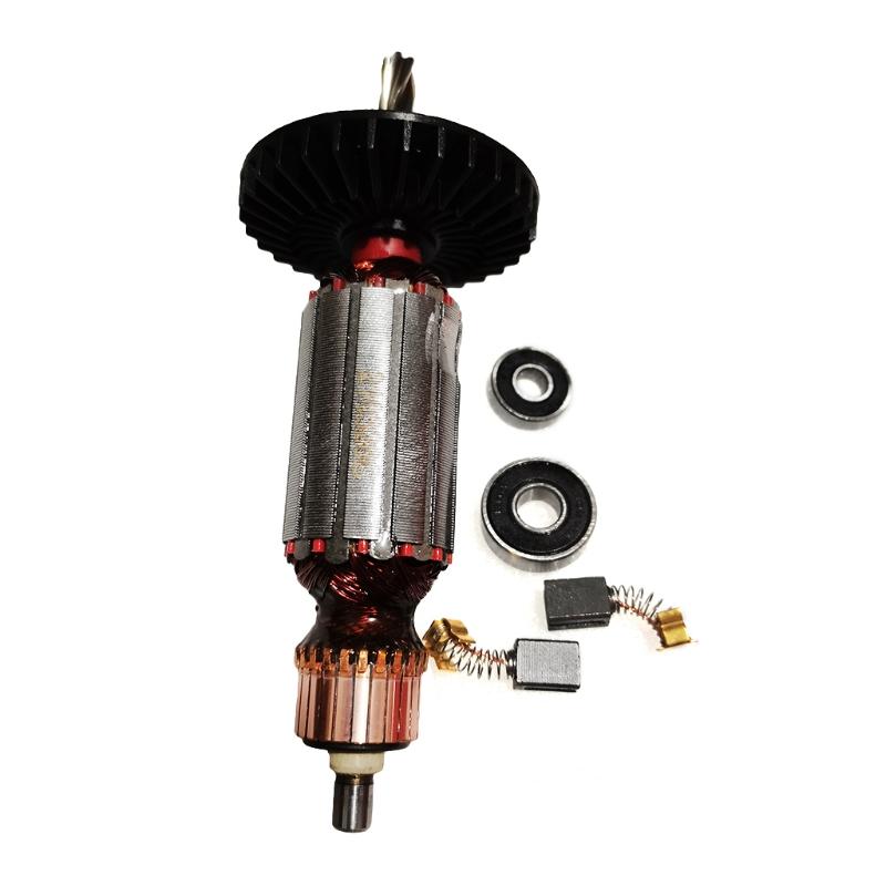 Armature Rotor  for Makta  HR2440 HR2453 Used for Angle Grinder and Generator for Carbon Brush Holder