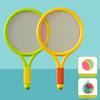 Kreativ Barns Badmintonracket Elastisk Racket Föräldra-barn Interaktion Utomhussporter Tennisracket Set Pusselleksak Gåva