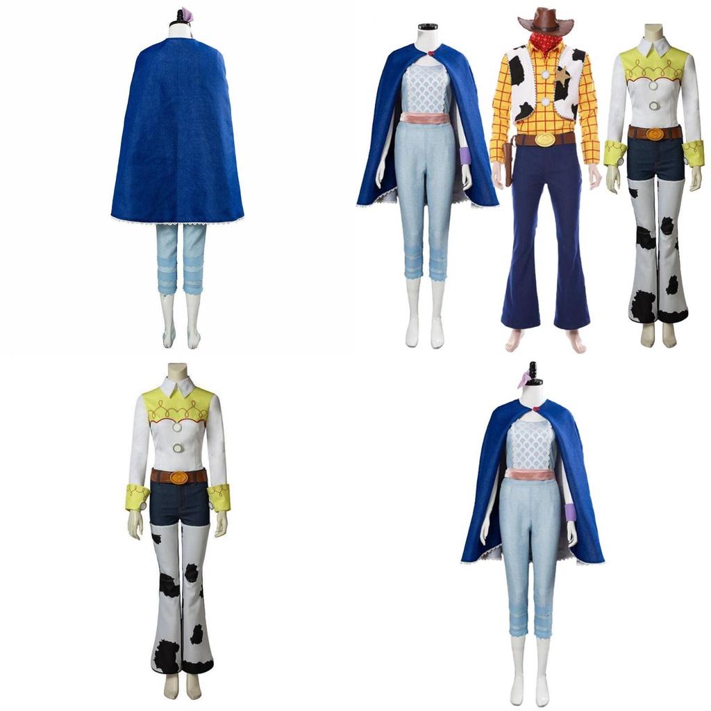 Get Ready For Adventure With Toy Story Woody Bo Peep Jessie Cosplay Stage Costumes