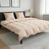 Exclusive House - Beige Summer Duvet 220 X 240 Cm 100% Natural Kapok
