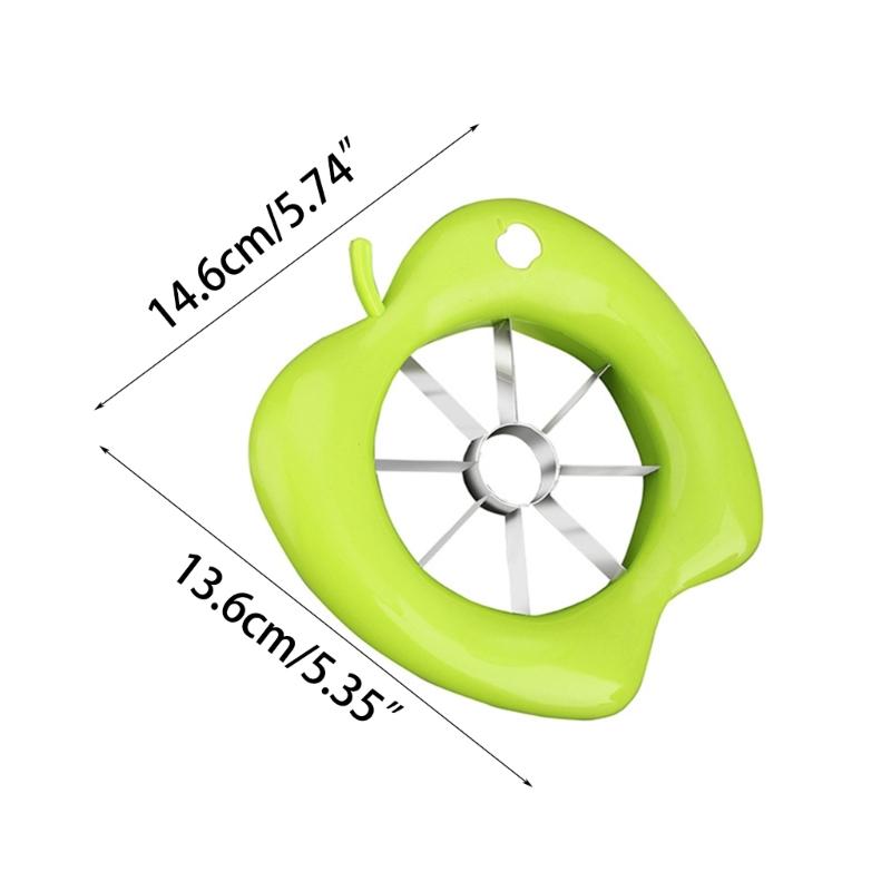 Y3NA Edelstahl Griffe Griff Apfelschneider Entkerner Handhelds Birnen Obstschneider