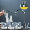360 Degree Rotation Filter Extension Tube Shower Water Saving Tap Universal Kitchen Gadgets Accessories New 3 Modes Sink Faucet