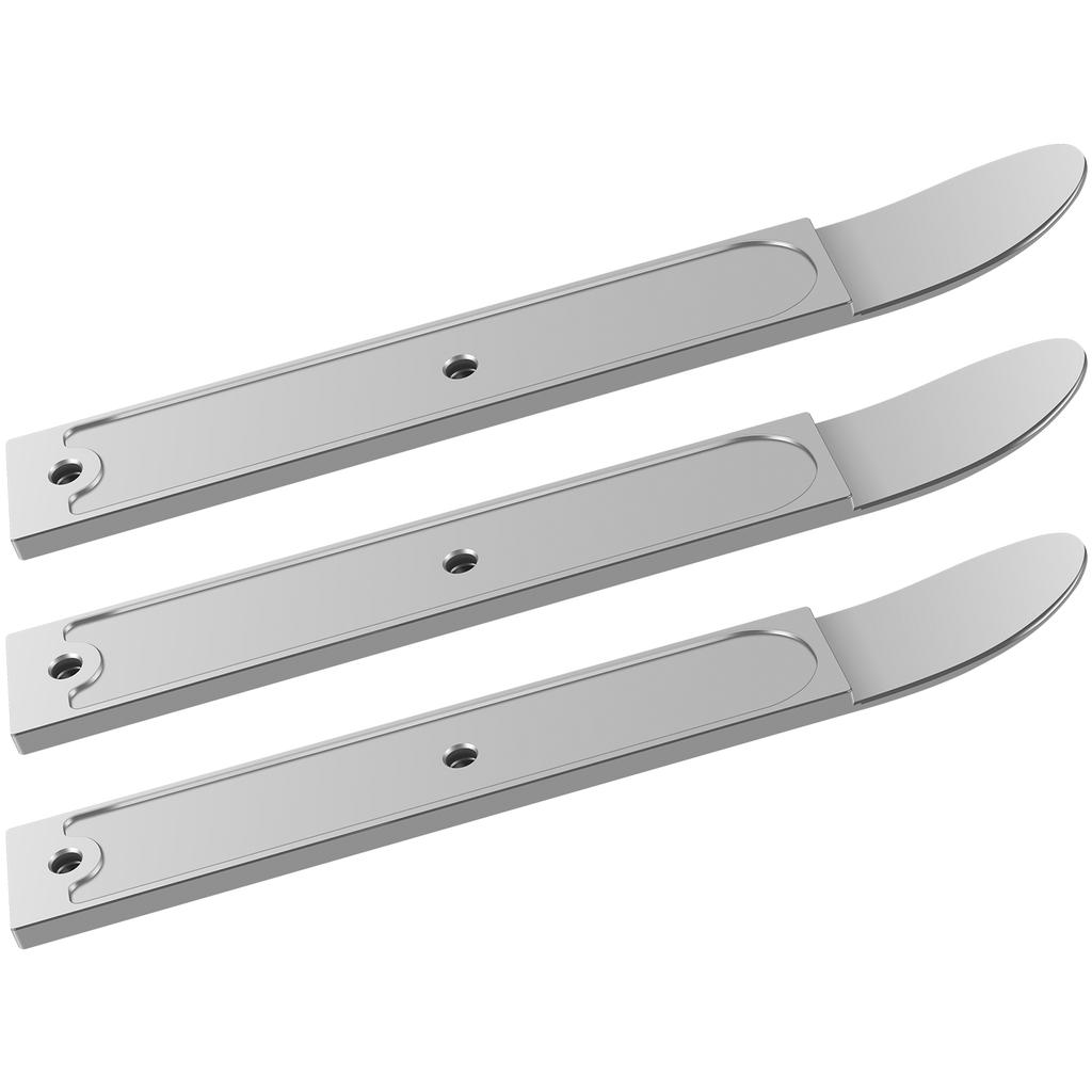 3Pcs 7.08inch Pry Tool 4140 Steel Pry Bar Trim Removal Tool Portable Pocket Pry Tool Metal Pry Bar Tool Set Sturdy Car