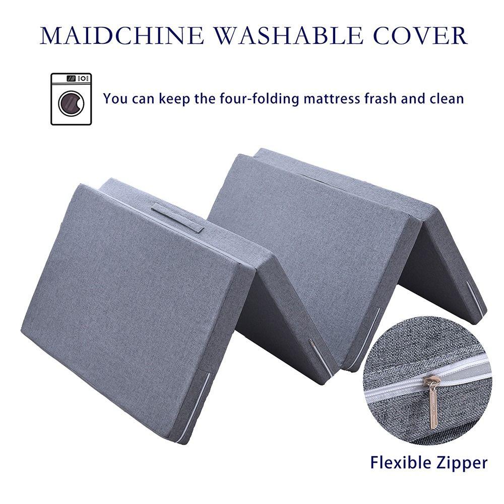 Comfort Memory Foam Sponge Mattress Foldable Design Removable Cover Office Nap Mat Student Rest Tatami Nap Time