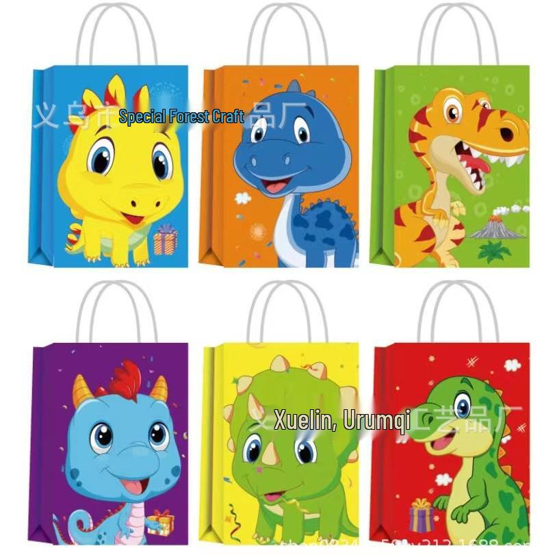 Dinosaur Party Tableware Set - Disposable Plates, Napkins, Tablecloth