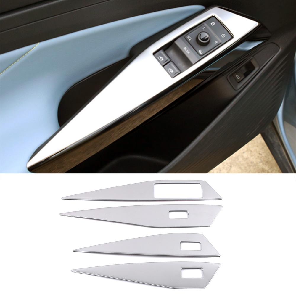 

Для Volkswagen VW ID.4 ID4 2024 2024 2024 Накладка на кнопку переключателя подъема стекла двери автомобиля из нержавеющей стали