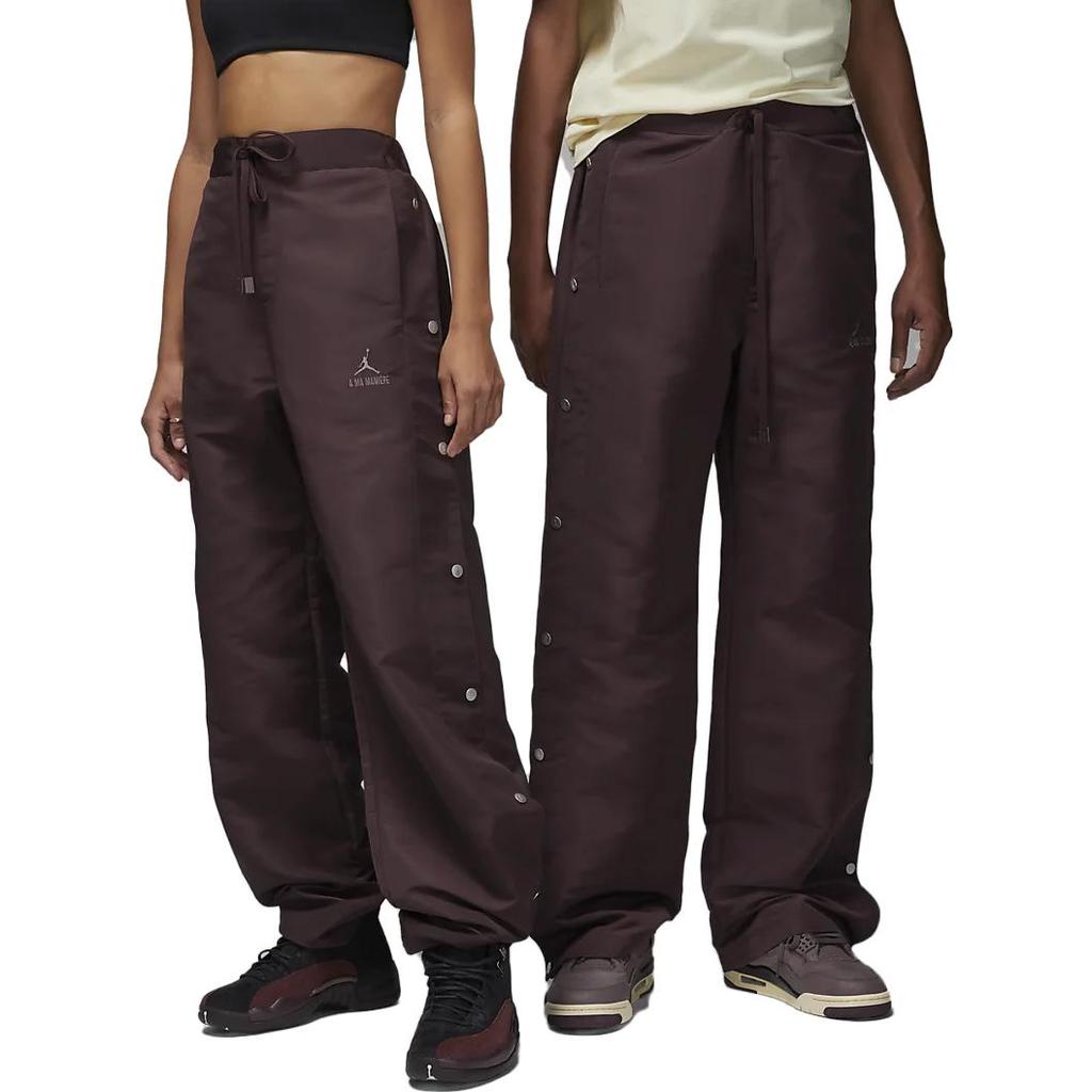 Jordan X A Ma Maniere Snap Pant Mahogany Unisex Streetwear DV7458-263