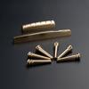 Guitar Bridge Pin Kit with String Rests Brass Hardware Convenient for Guitarists