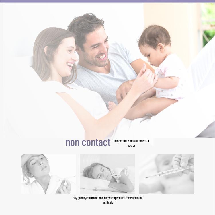 Handheld Non-Contact Infrared Forehead Thermometer