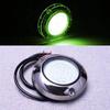 IP68 Stainless Steel Green Light 90LED Underwater Pontoon Marine Boat Camper Trailer Caravan RV Transom Light