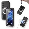 REDPEPPER For Samsung Galaxy S25+ IP68 Waterproof Magnetic Case Clear Phone Cover