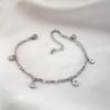 Diamond-Studded Double-Layer Anklet: Japanese & Korean Fashion, Minimalist, Light Luxury, Women's Versatile Accessory