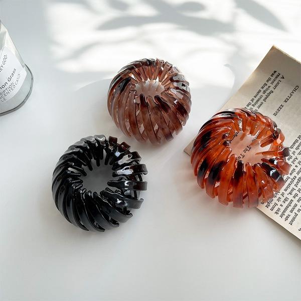 Ny mote Jenter Hårklo Kvinner Hårklemme Grip Barrettes Koreansk hårnål Hale Kjerringrokkspenne Hårklemme Hårtilbehør
