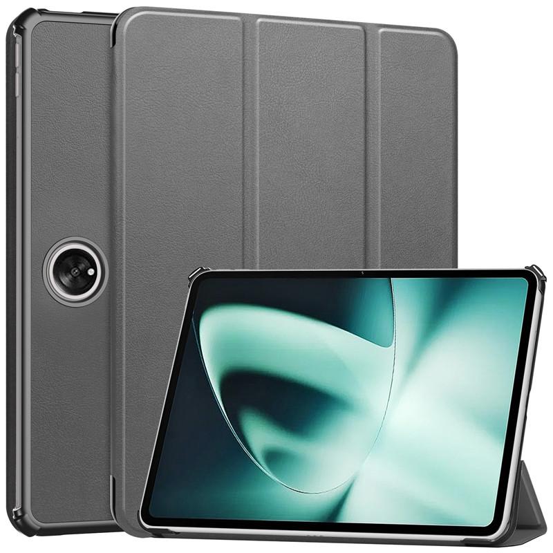

Чехол для OPPO Pad 2, окрашенный смарт-кожаный жесткий чехол для Coque Oneplus Pad, чехол для планшета Funda OPPO Pad2, защитный чехол 11,61 дюйма For OnePlus Pad