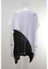 2026 Women’s Rainbow Color Block Ice Silk Beach Cover-Up Cardigan
