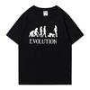 Sommer 2025 BDSM Evolution 100% Baumwolle Herren Damen Rundhals Oversized T-Shirt Streetwear Kurzarm Unisex T-Shirts Freizeit Oberteile