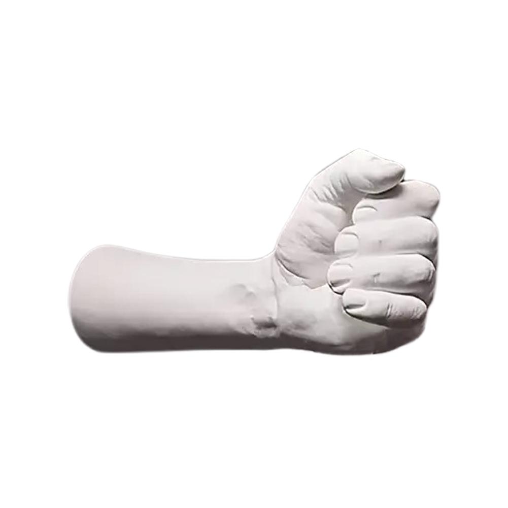 

Creative Wall Art Installation Vase Florist Wall Decor Soft Furnishings Wall Hanging Unique Fist-Shaped Flower Holder Sculpture белый