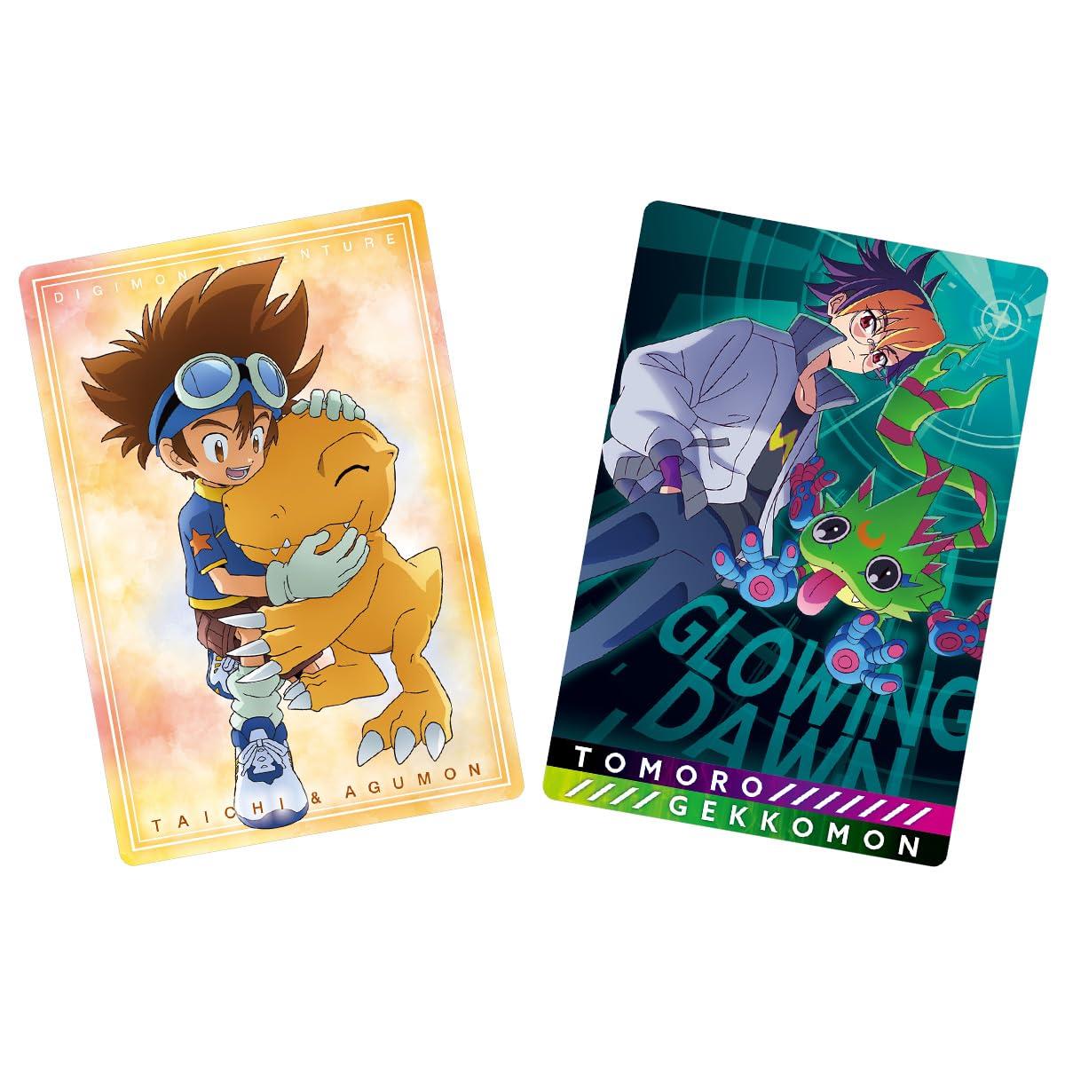BANDAI Digimon Visual Art Collection Карточки Вафли Конфеты Игрушки Набор из (Выпечка кондитерская) [Ящик 20]