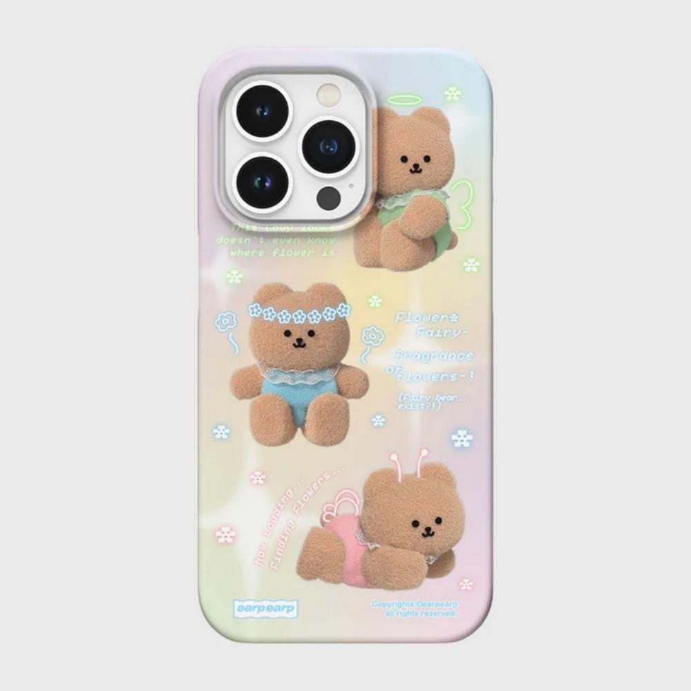 

Роскошный Clmj Корейский ins Музыкальный Медведь Чехол для Телефона для iPhone 17 16 15 14 13 12 11 Pro Max X XS XR Plus Air Глянцевая Пленка Жесткий PC Чехол iPhone 15