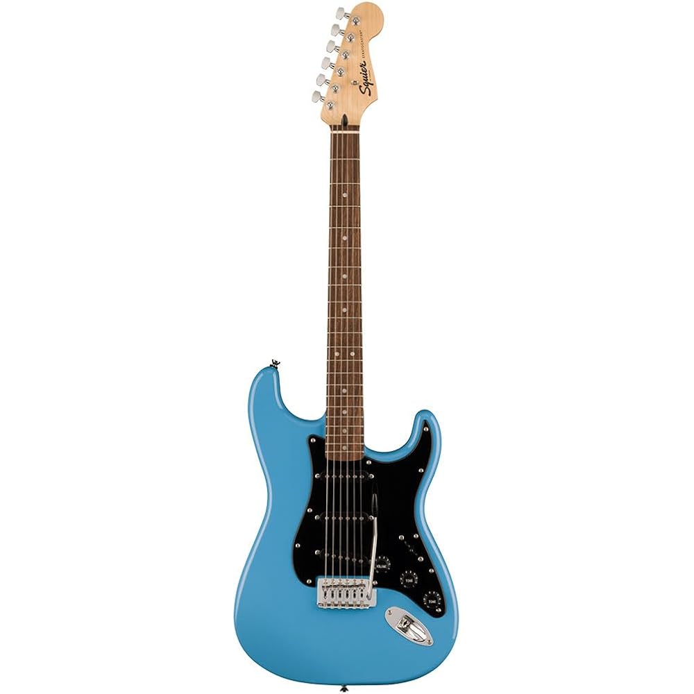 Squier by Fender Squier Electric Guitar Squier Sonic™ Stratocaster®, Laurel Fingerboard, Black Pi...